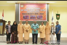 Pemkab Jayapura mendorong DWP dukung pembangunan kesejahteraan masyarakat