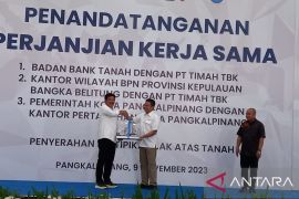 Menteri ATR: BPN Babel segera integrisasi tanah IUP PT Timah