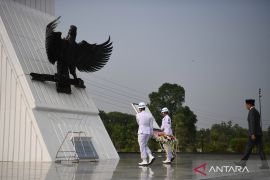 Presiden pimpin Upacara Ziarah Nasional di TMPNU Kalibata, Jakarta