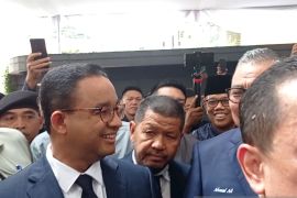 Pasangan AMIN hadiri HUT ke-12 Partai NasDem