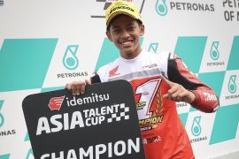 Veda Ega Pratama mengunci gelar juara Asia Talent Cup 2023