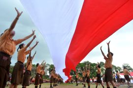 Bali kemarin, Kirab Merah Putih hingga Laskar Tridatu takluk 1-2 dari Borneo FC