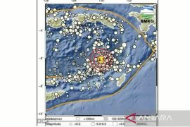 BMKG mencatat tiga gempa dangkal  guncang Maluku Tenggara Barat