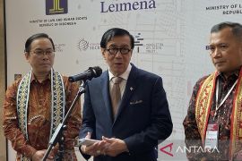 Yasonna soal penetapan tersangka Wamenkumham: Silakan proses