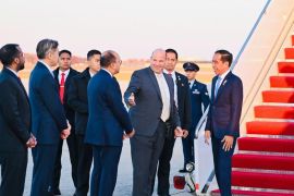 Presiden Jokowi tiba di Washington D. C. untuk bertemu Joe Biden