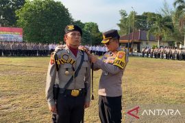 Kapolres Bangka terima 48 siswa latihan kerja Diktuba