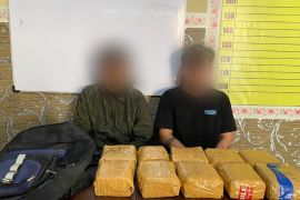 Tim gabungan tangkap penyelundup 10 kg sabu di batas Indonesia-Malaysia