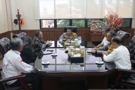 Polda Jambi kawal proses revitalisasi Candi Muaro Jambi