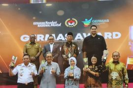 Kemenkumham raih penghargaan terbaik kedua dalam Germas Award Tahun 2023