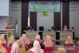 DWP Meranti bahas public speaking dan larangan berpolitik praktis