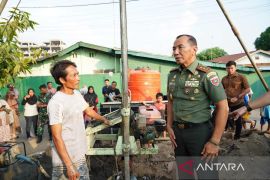 Kodam XIV/Hasanuddin hadirkan 60 sumur bor untuk warga terdampak El Nino