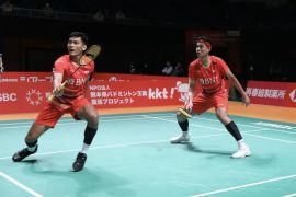 Fajar/Rian dan Bagas/Fikri bertemu di hari pertama World Tour Finals