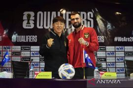 Indonesia tertinggal 1-2 dari Irak di babak pertama