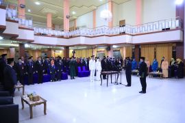 Pj Bupati HSU lantik ratusan pejabat administrator dan pengawas