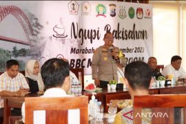 Kapolres Batola ajak parpol bahas kampanye Pemilu