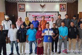 Polres Tanah Datar deklarasi anti hoaks ciptakan pemilu damai