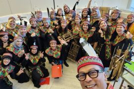 Alunan angklung Le Sangkuriang menggema di Markas PBB di Jenewa
