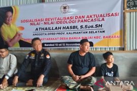 Anggota Dewan sosialisasikan Revitalisasi dan Aktualisasi Nilai-Nilai Pancasila