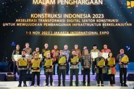 Provinsi Kaltara dapat Penghargaan Sebagai Pembinaan Penyelenggaraan Jasa Konstruksi Terbaik 3