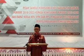 KPU Babel minta KPU kabupaten perkuat peran PPK