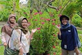 Pejabat Kementerian Pertanian kunjungi Pak Oles Green School