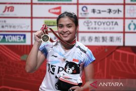 Gregoria raih gelar BWF Super 500 perdana di Kumamoto Masters