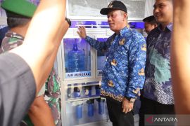 AirNav bantu sediakan air bersih untuk warga Mentawir