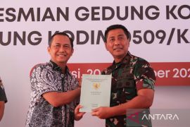 Pemkab Bekasi resmikan gedung baru Koramil 05 Cibitung
