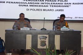Puslitbang Polri adakan penelitian intoleransi dan radikalisme di Muaro Jambi