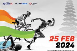 Sportel Bali Triathlon 2024 suguhkan pemandangan indah alam Jimbaran