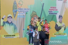 Raih tujuh emas, Kalsel sementara tembus enam besar POMNAS