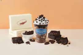 Inovatif Djournal Coffee dan Fudgybro hadirkan minuman brownie viral