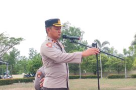 Wakapolres Bangka Barat ingatkan personel hati-hati gunakan medsos