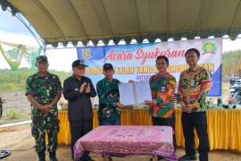 DPMD Tabalong bangun akses jalan Desa Saradang-Desa Nawin