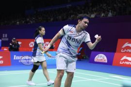 Indonesia Masters: Pasangan Rinov/Pitha atasi laga sengit atas ganda Denmark