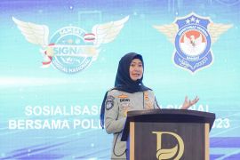 Jasa Raharja dukung Korlantas Polri sosialisasi Aplikasi SIGNAL