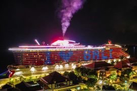 Bali kemarin, kapal pesiar jumbo bersandar di Benoa hingga kasus pungutan SPI Unud