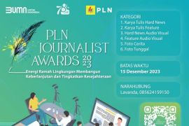 PLN Journalist Award kembali digelar, total hadiah Rp480 juta