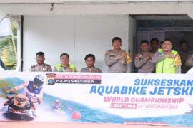 Polres Simalungun dirikan pos pengamanan di Parapat dukung Aquabike 2023