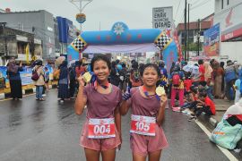 Ribuan peserta antusias kejar garis finis Babel Run 2023