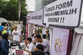 Pindah lokasi memilih tekan angka golput