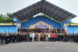 Bawaslu Bangka Tengah gelar apel siaga pengawasan kampanye pemilu 2024