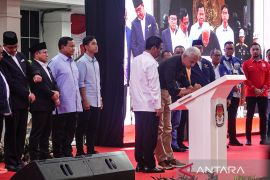Peserta Pemilu 2024 teken kampanye pemilu damai