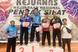 Dua pesilat PPLP Kepri raih emas dan perunggu di Kejurnas Silat 2023