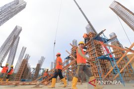 Konstruksi GIS 4 IKN sudah capai 50 persen