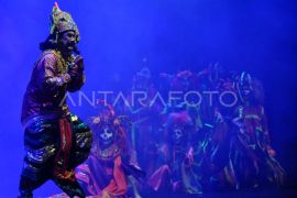 Pertunjukan teater Roro Jonggrang di Bengkulu