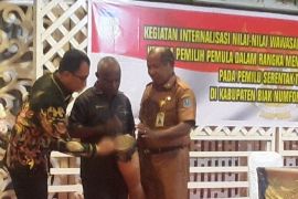 Pemkab Biak ajak pemilih pemula gunakan hak suara di Pemilu 2024