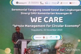 Kemenkeu resmikan program pengelolaan sampah untuk ekonomi sirkular "WE CARE"