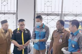 BNNK Kuansing gelar tes urine pegawai Kesbangpol Inhu