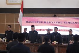 DPRD Balangan adakan rapat paripurna persetujuan Raperda APBD 2024
